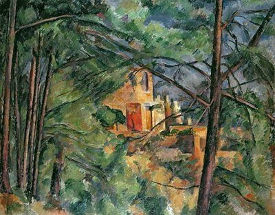 Chateau Noir, ca. 1904 von Paul Cézanne